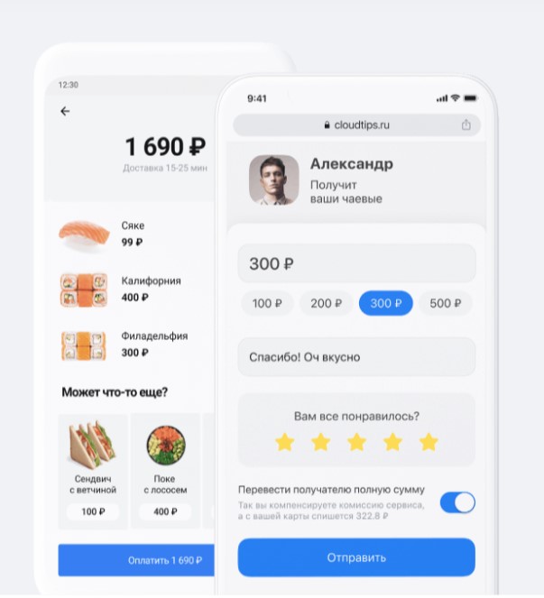 CloudPayments характеристики