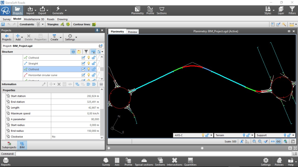 SierraSoft Roads программа