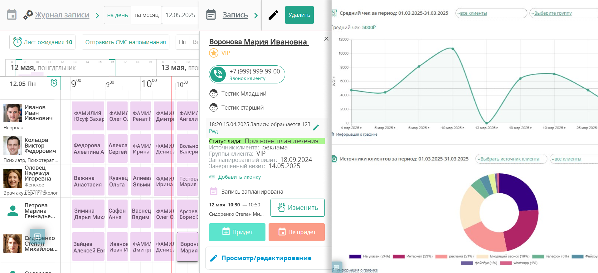 Клиентикс Здоровье
