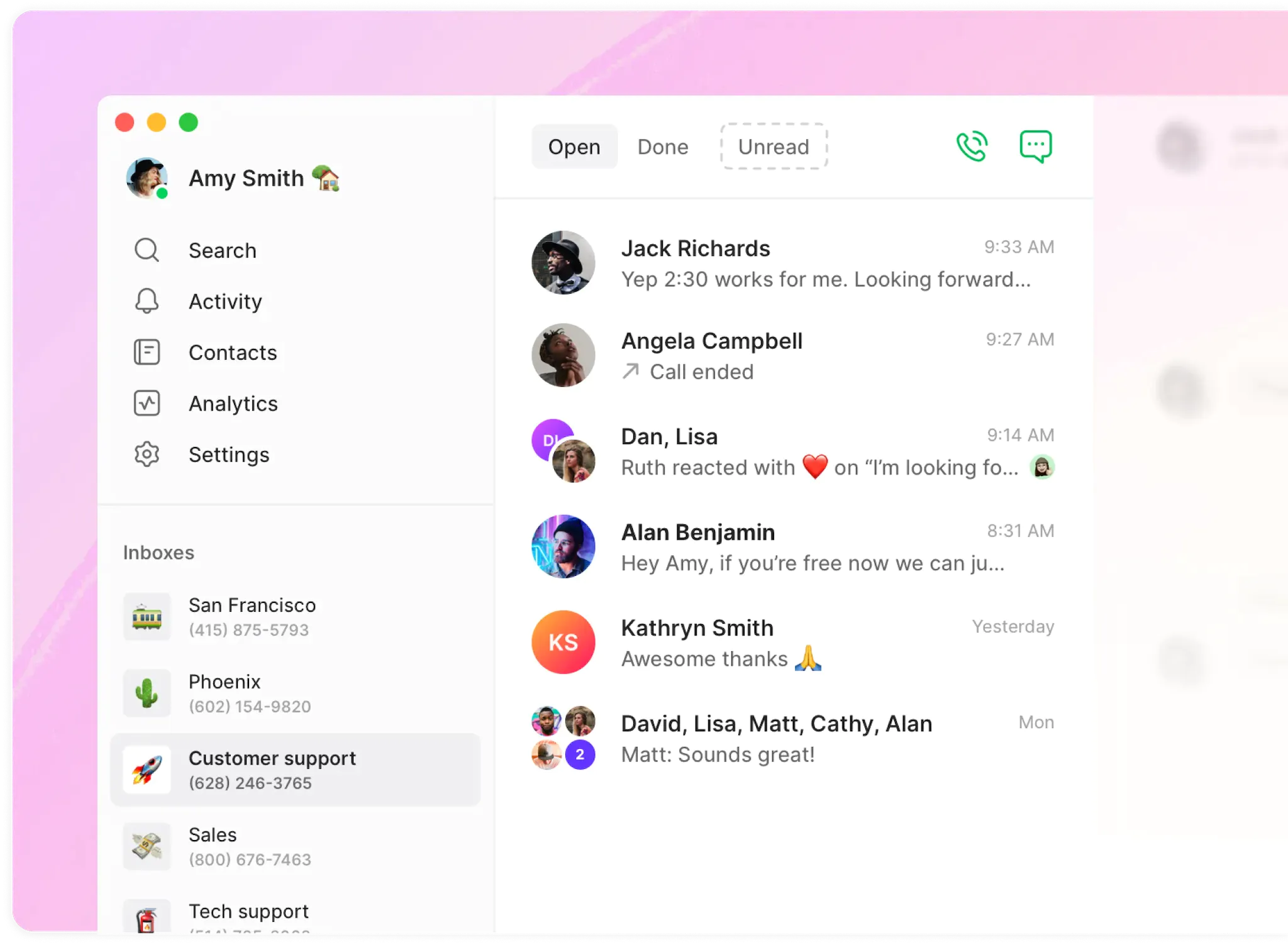 OpenPhone подбор