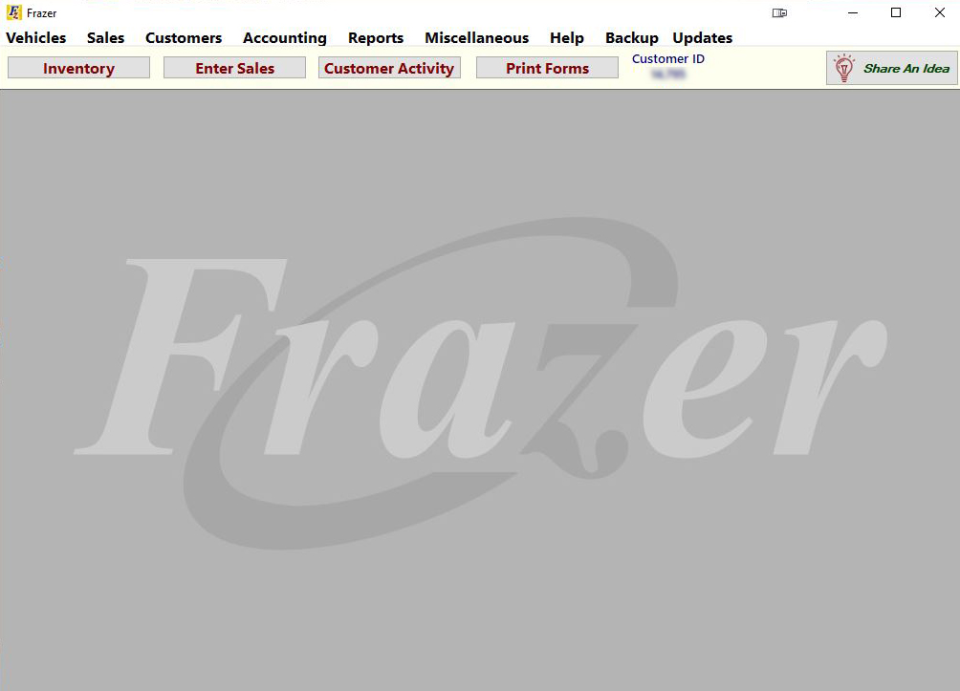 Frazer Auto Dealer Software характеристики