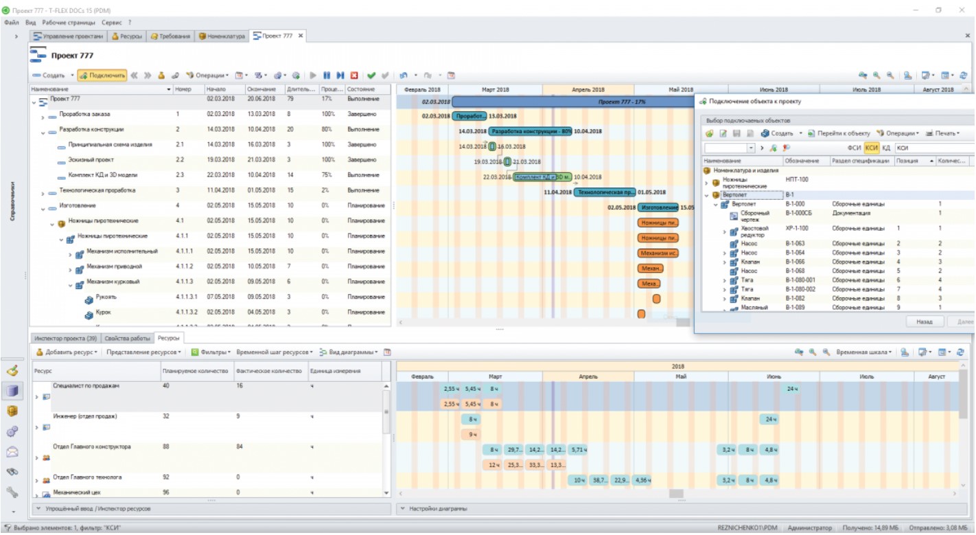 T-FLEX DOCs характеристики