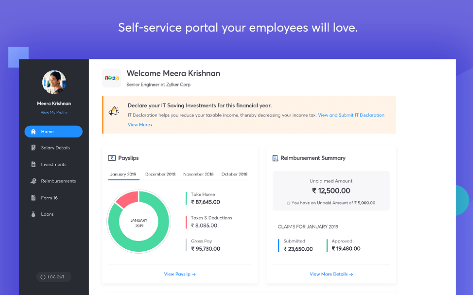 Zoho Payroll