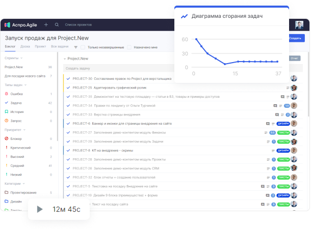 Аспро.Agile подбор