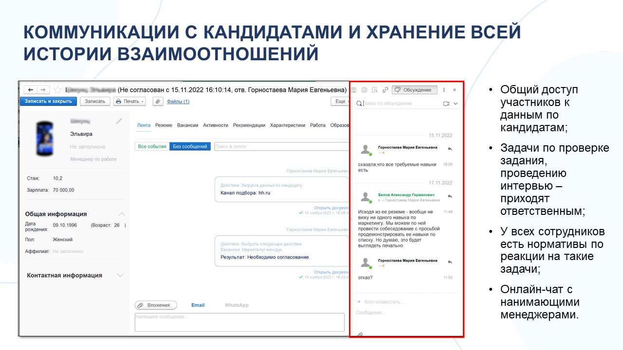Управление подбором персонала