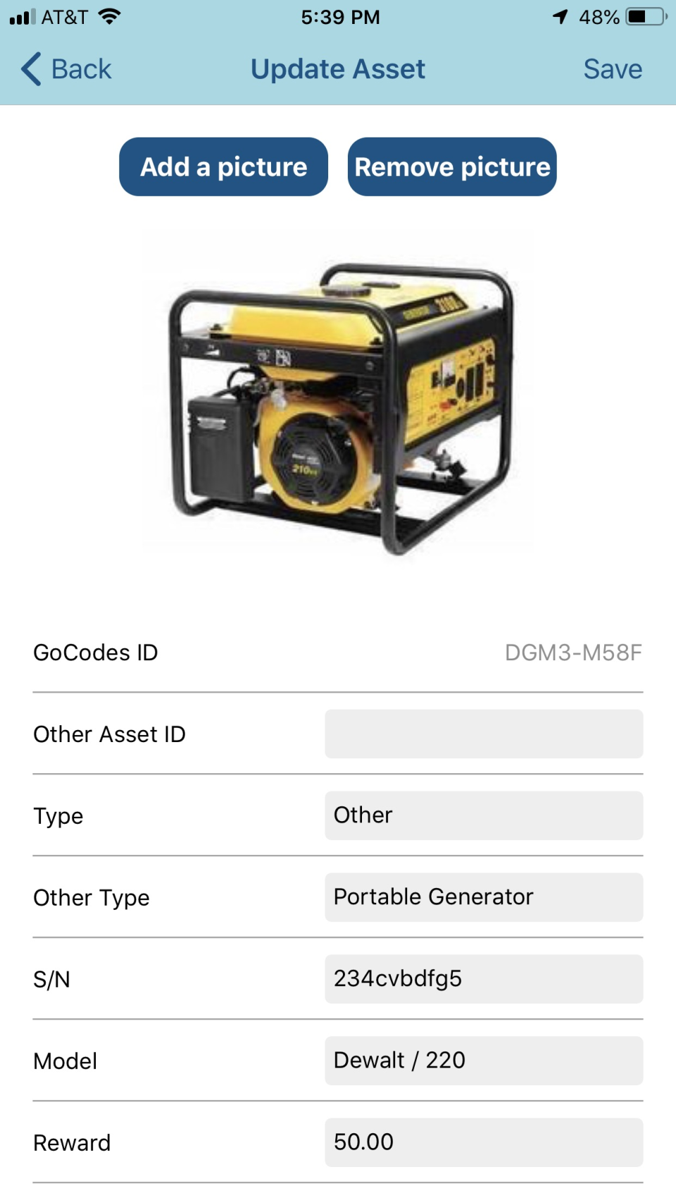 GoCodes Asset Management