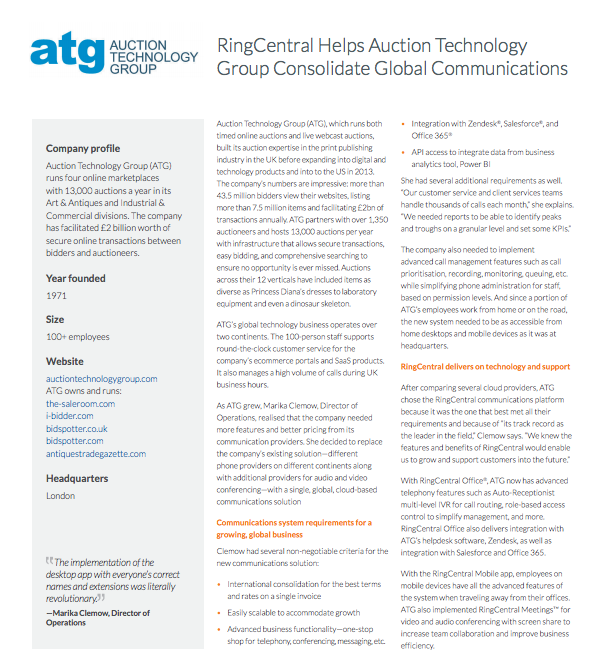 RingCentral Contact Centre