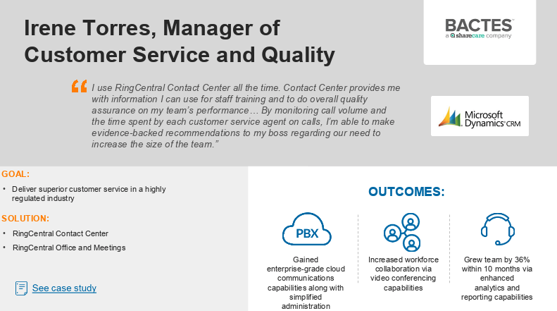 RingCentral Contact Centre