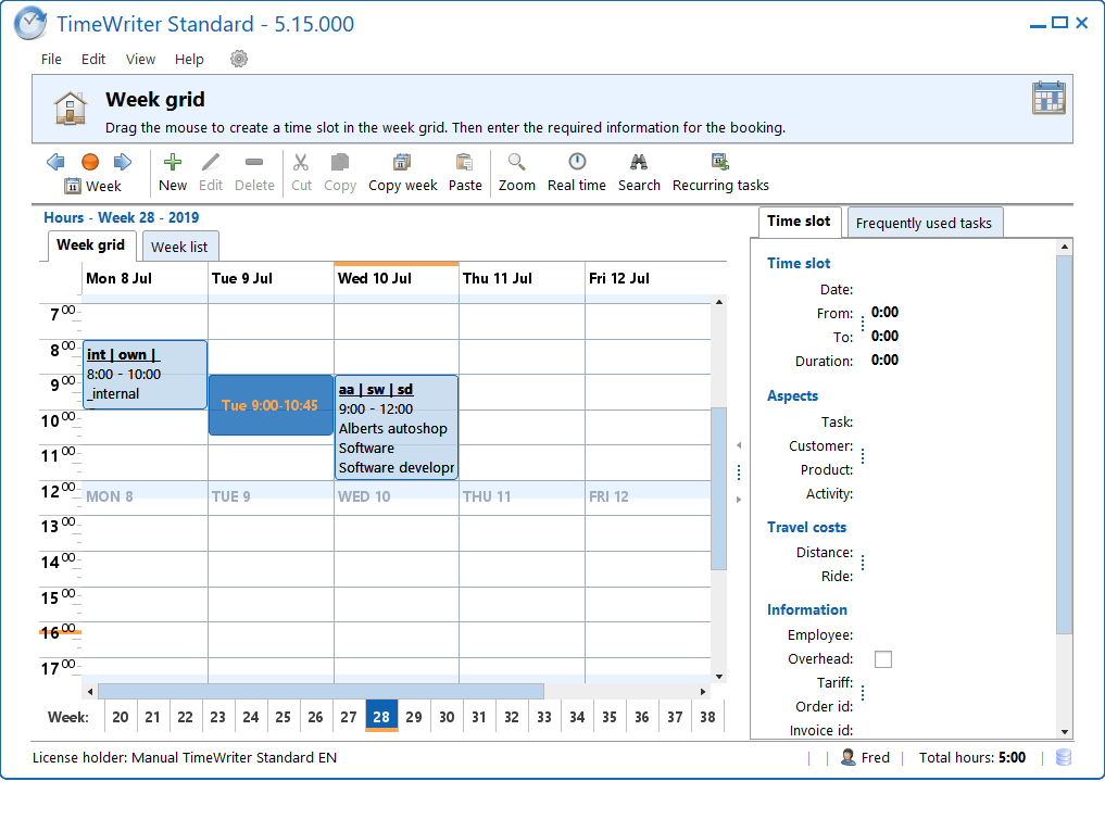 TimeWriter программа