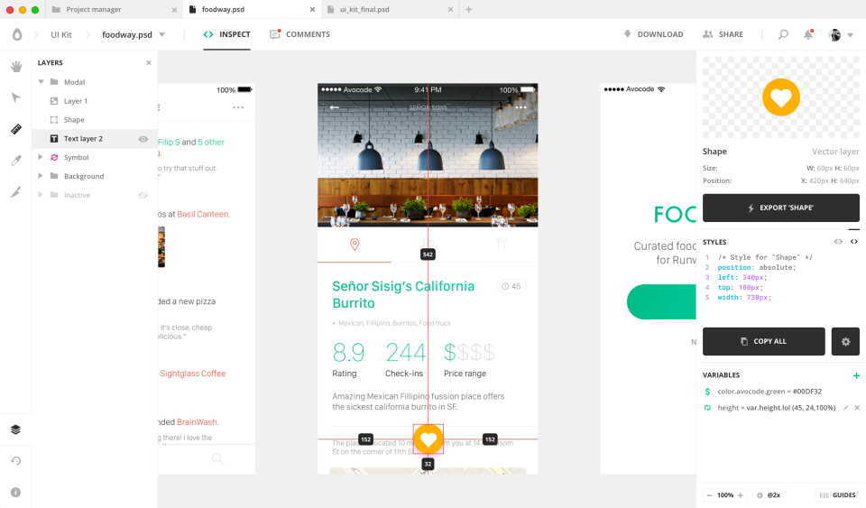 Avocode программа