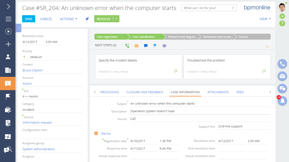 Studio Creatio Enterprise