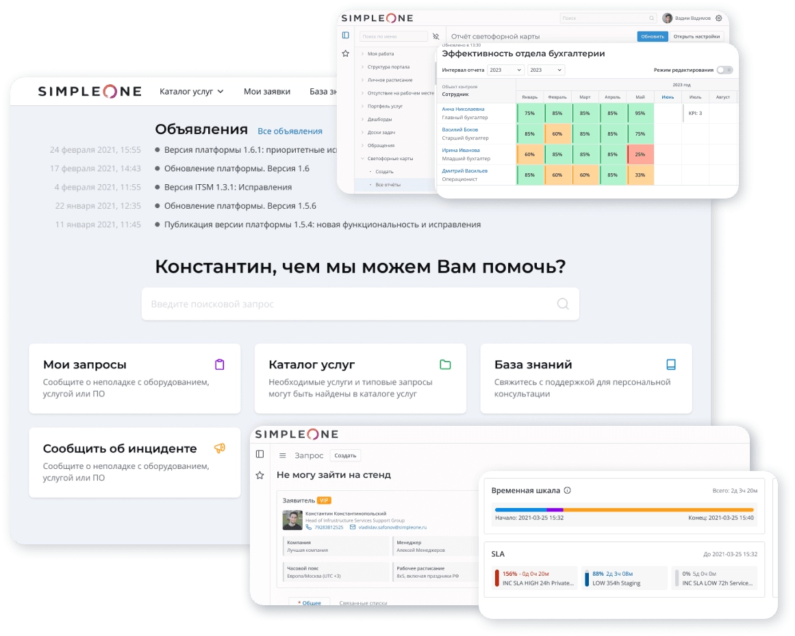 SimpleOne Low-code platform