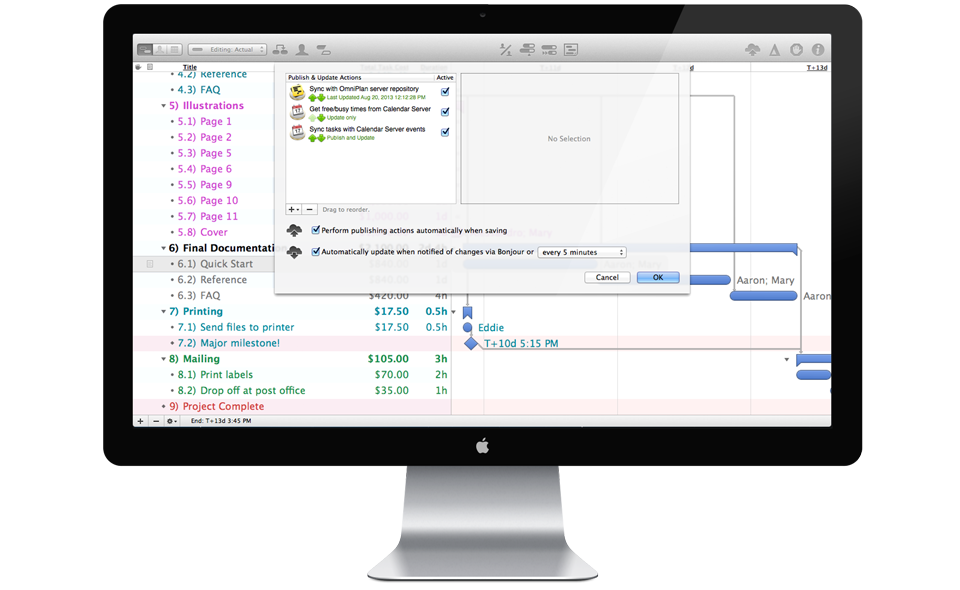 OmniPlan характеристики