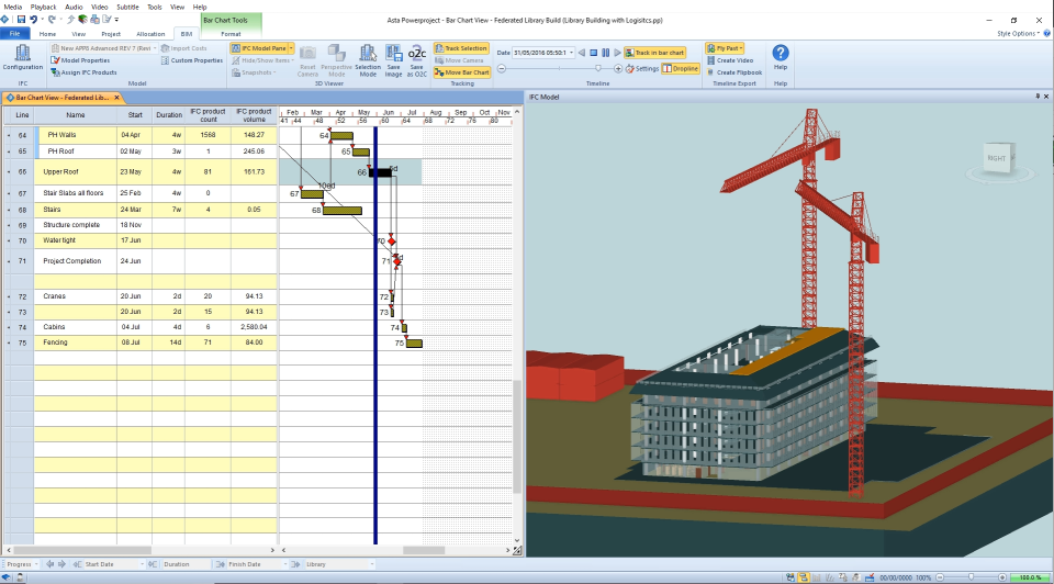 Powerproject характеристики