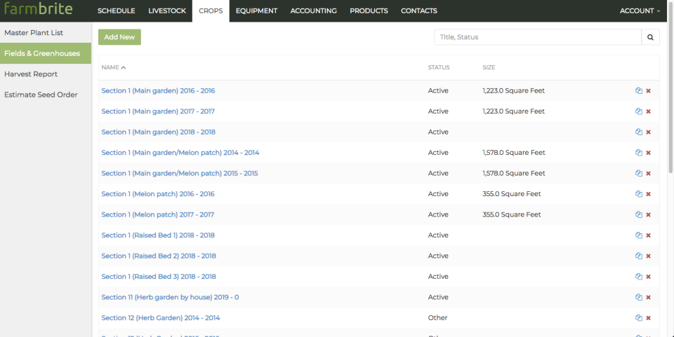 Farmbrite подбор
