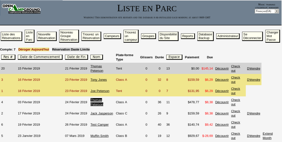 Open Campground подбор