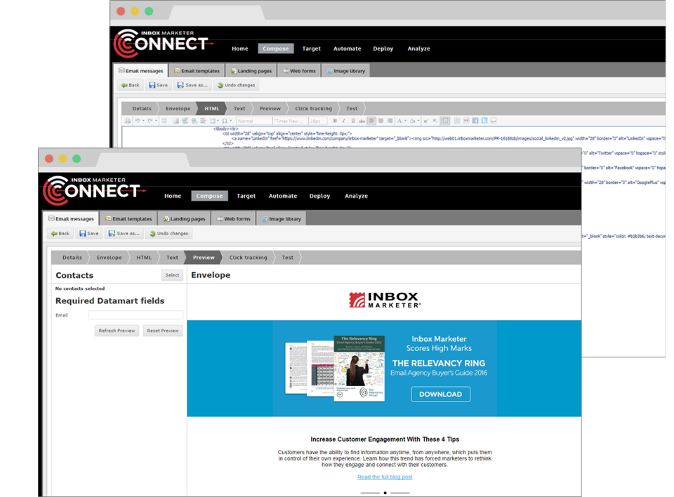 CONNECT характеристики