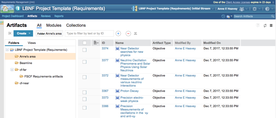 IBM Rational DOORS NG характеристики