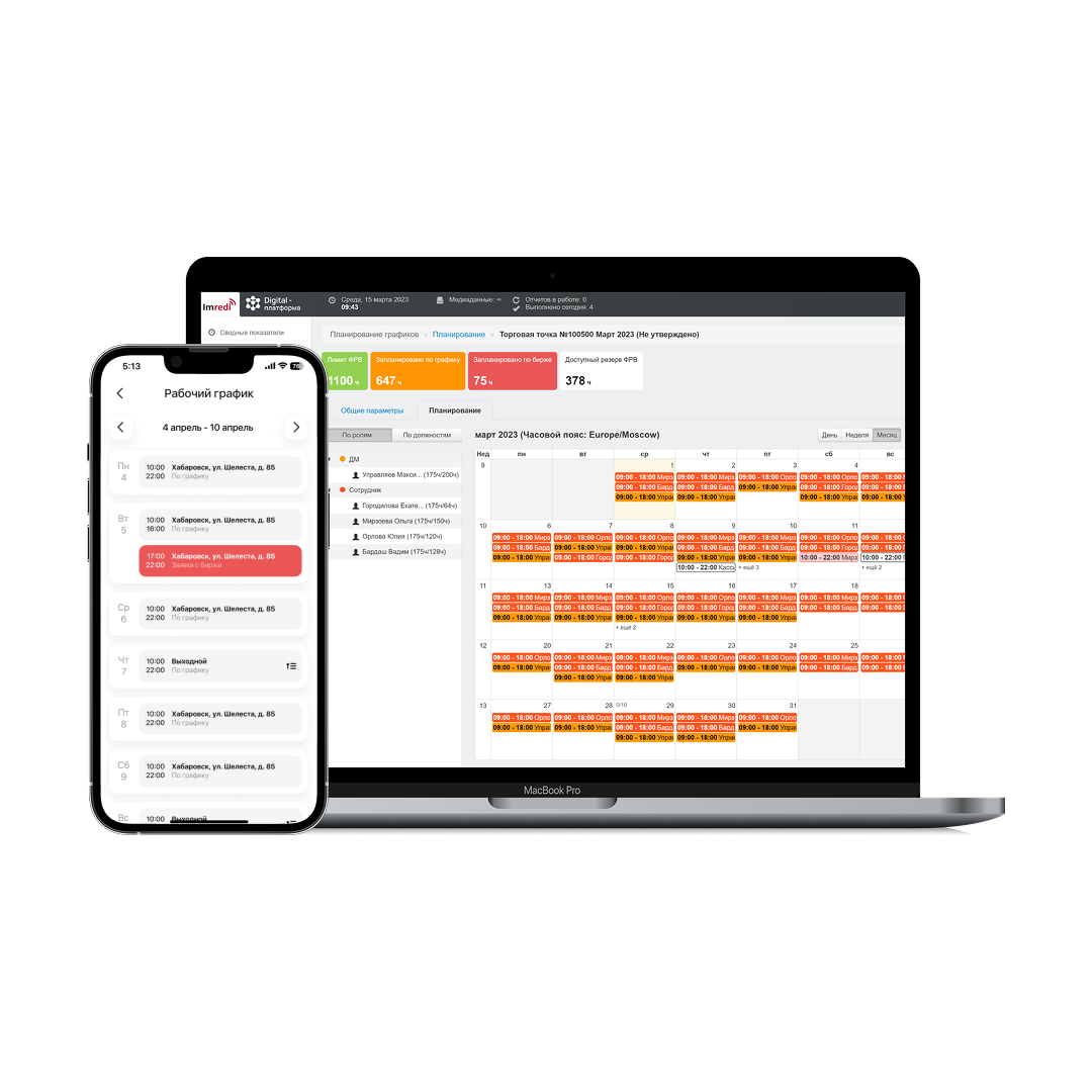 Imredi WFM программа