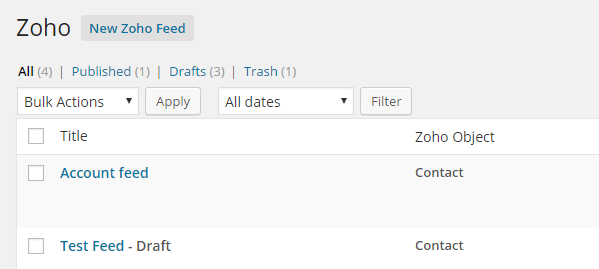 Woocommerce Zoho Plugin