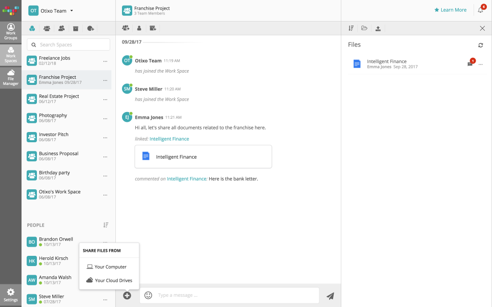 Otixo характеристики