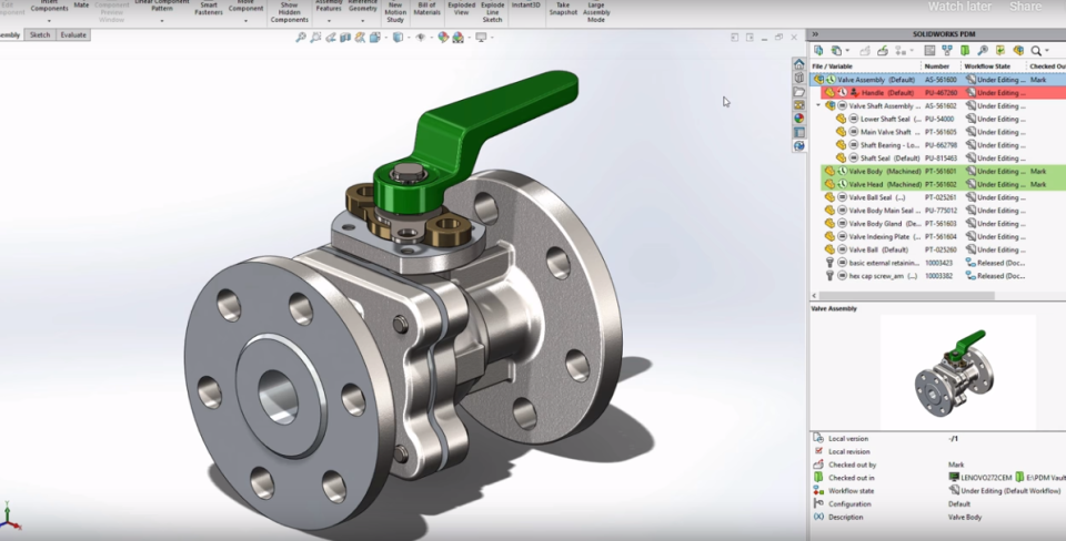 SolidWorks Enterprise PDM программа