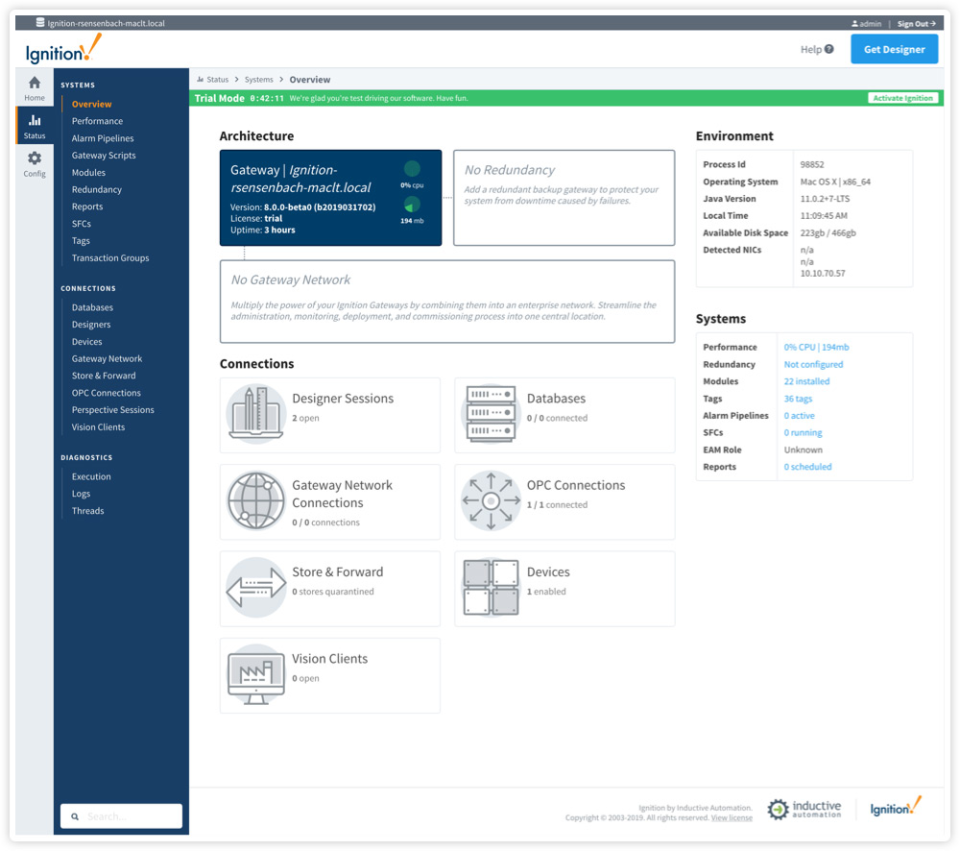 Ignition SCADA программа