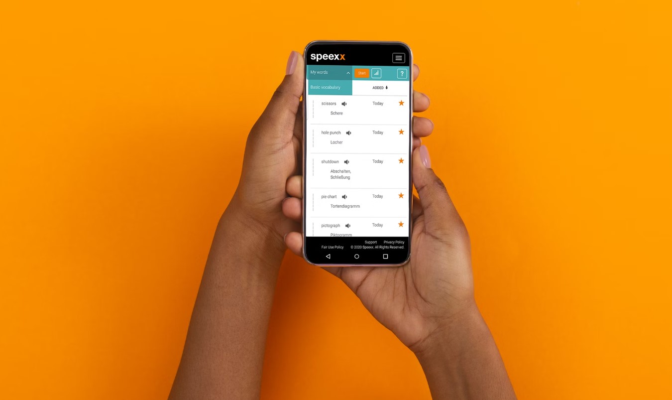 Speexx характеристики