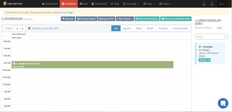 Field Service Management Software характеристики