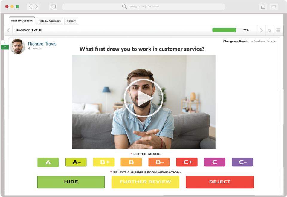 VidCruiter характеристики