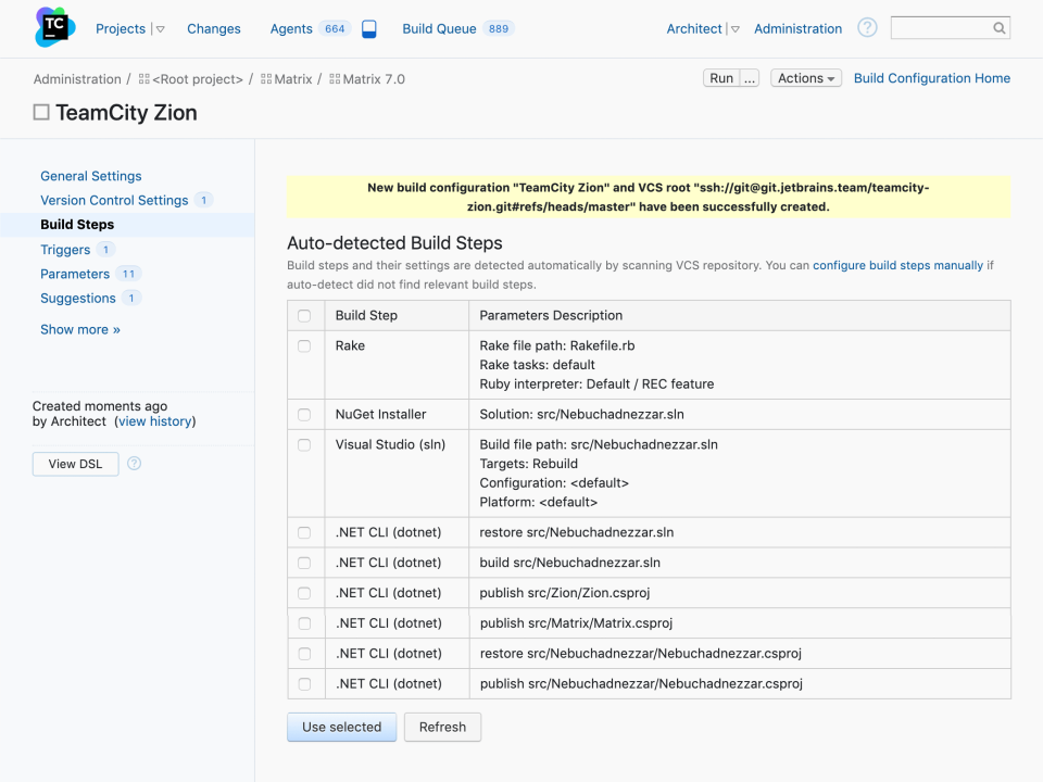 TeamCity характеристики