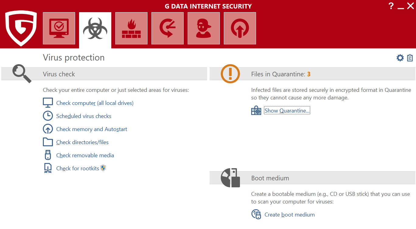 G Data Internet Security 2013 характеристики