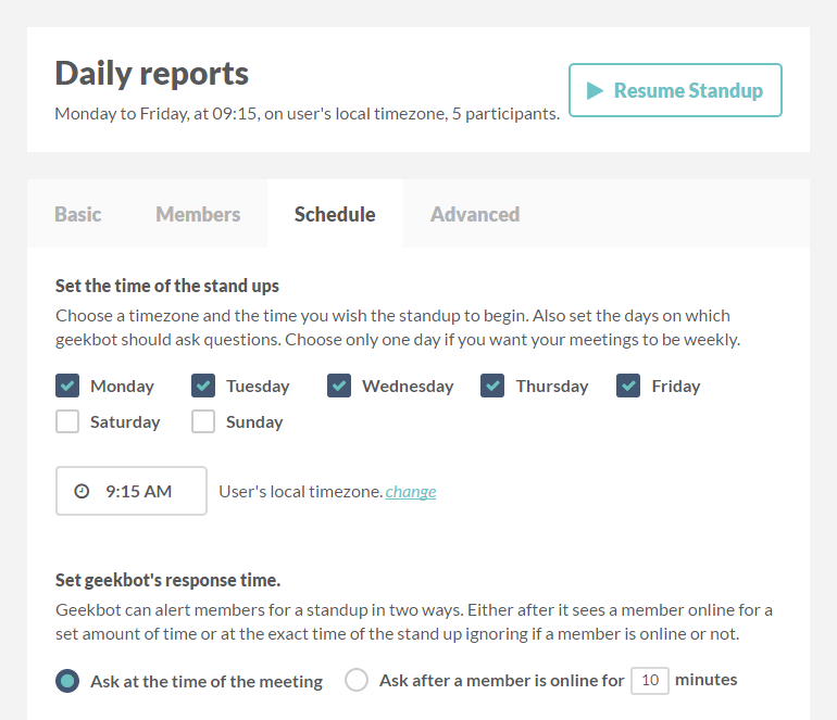 geekbot подбор