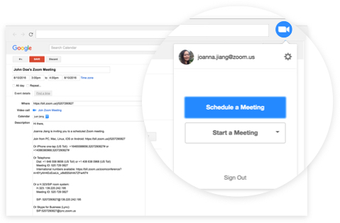 Zoom Meetings & Chat