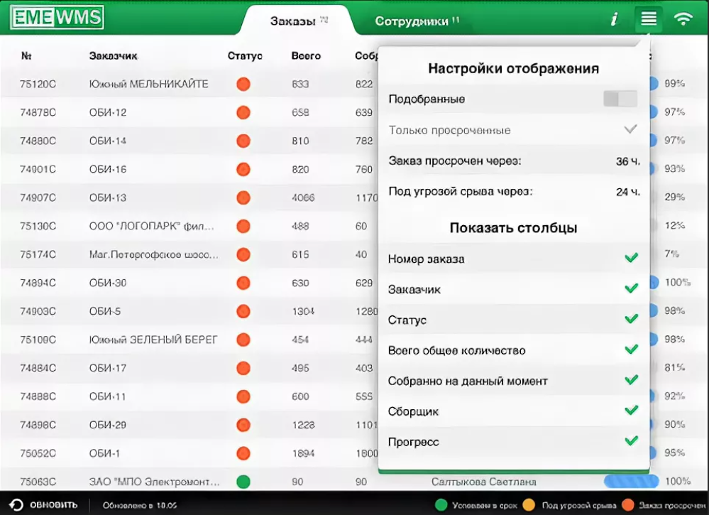 EME.WMS программа