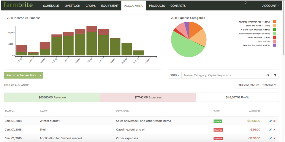 Farmbrite программа