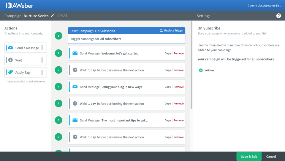 AWeber Email Marketing