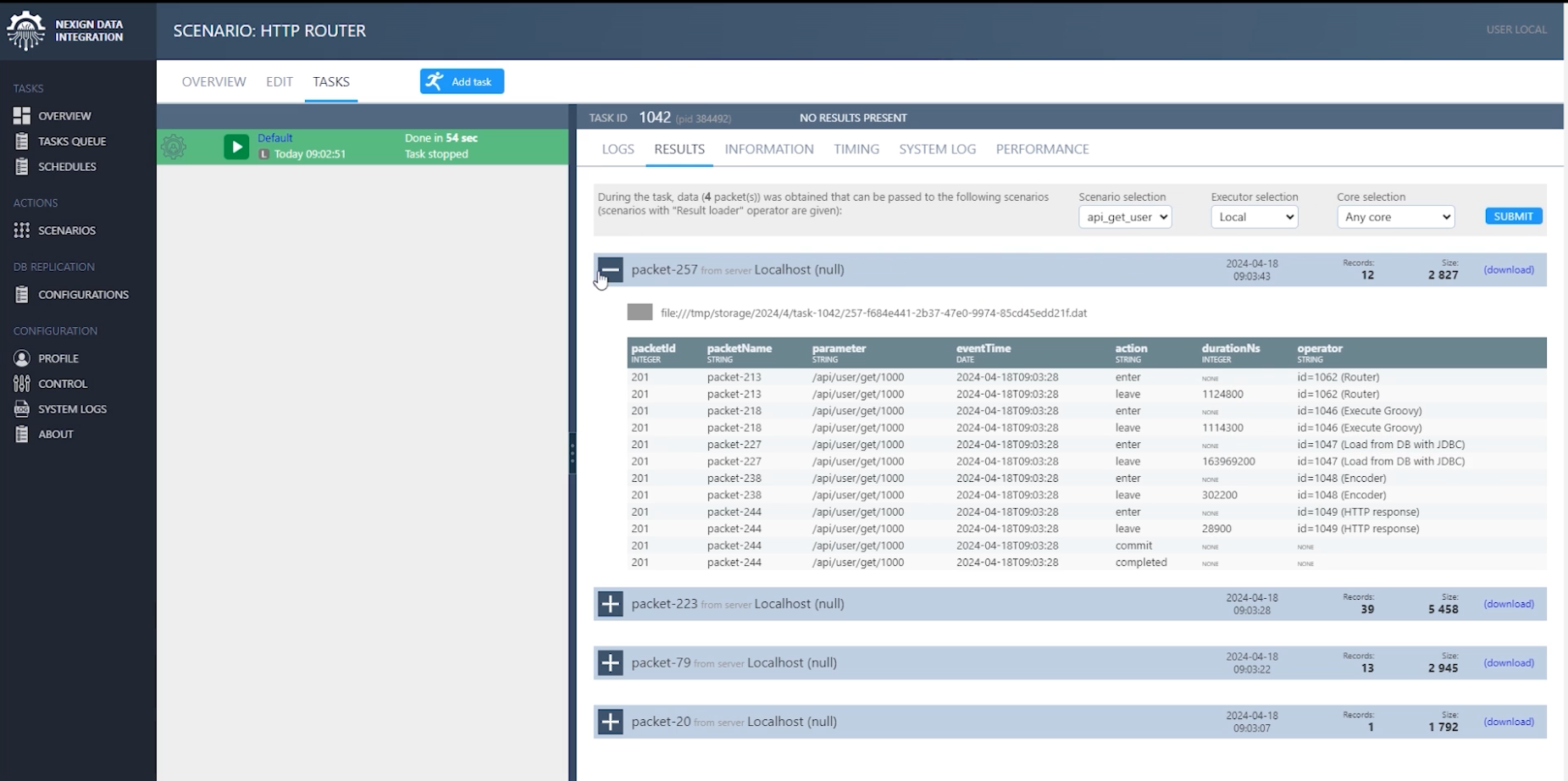 Nexign Data Integrator ПО