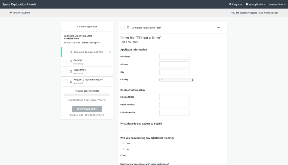 SurveyMonkey Apply сравнение