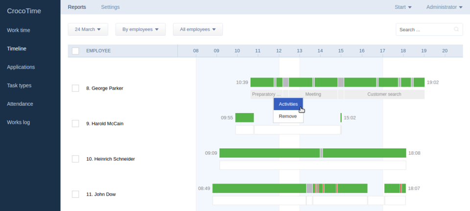 CrocoTime подбор