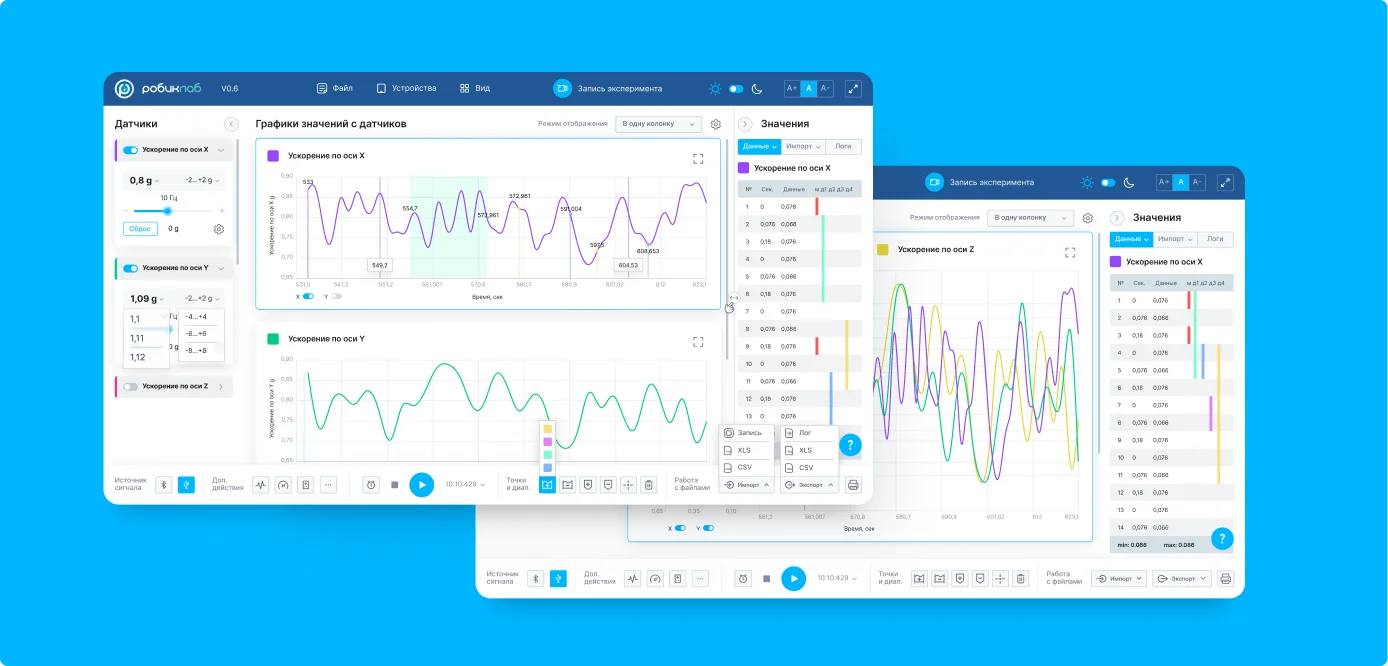 COR.ROBICLAB программа