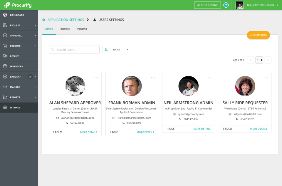 Procurify подбор