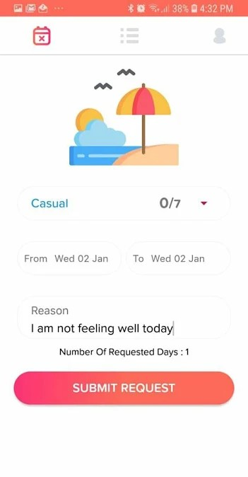 Day Off - Leave Tracker ПО
