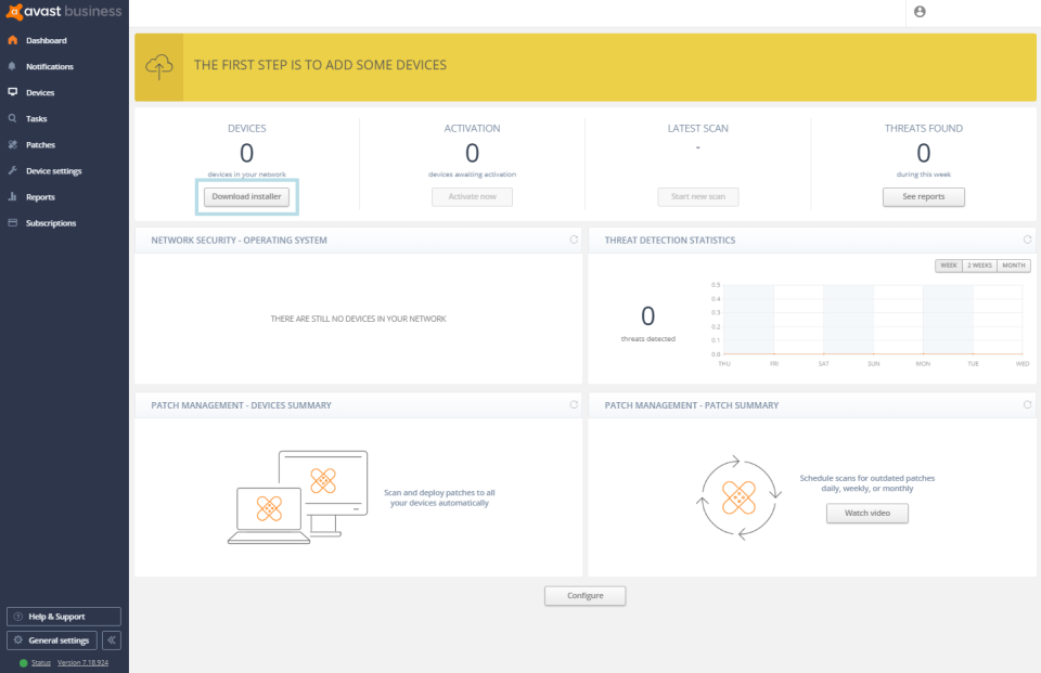 Avast Business Patch Management программа