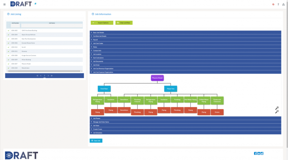 Draft программа