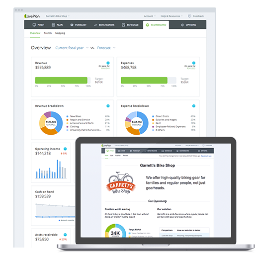 LivePlan программа