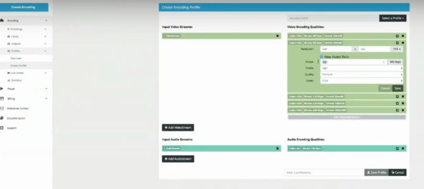 Bitmovin cloud encoding service