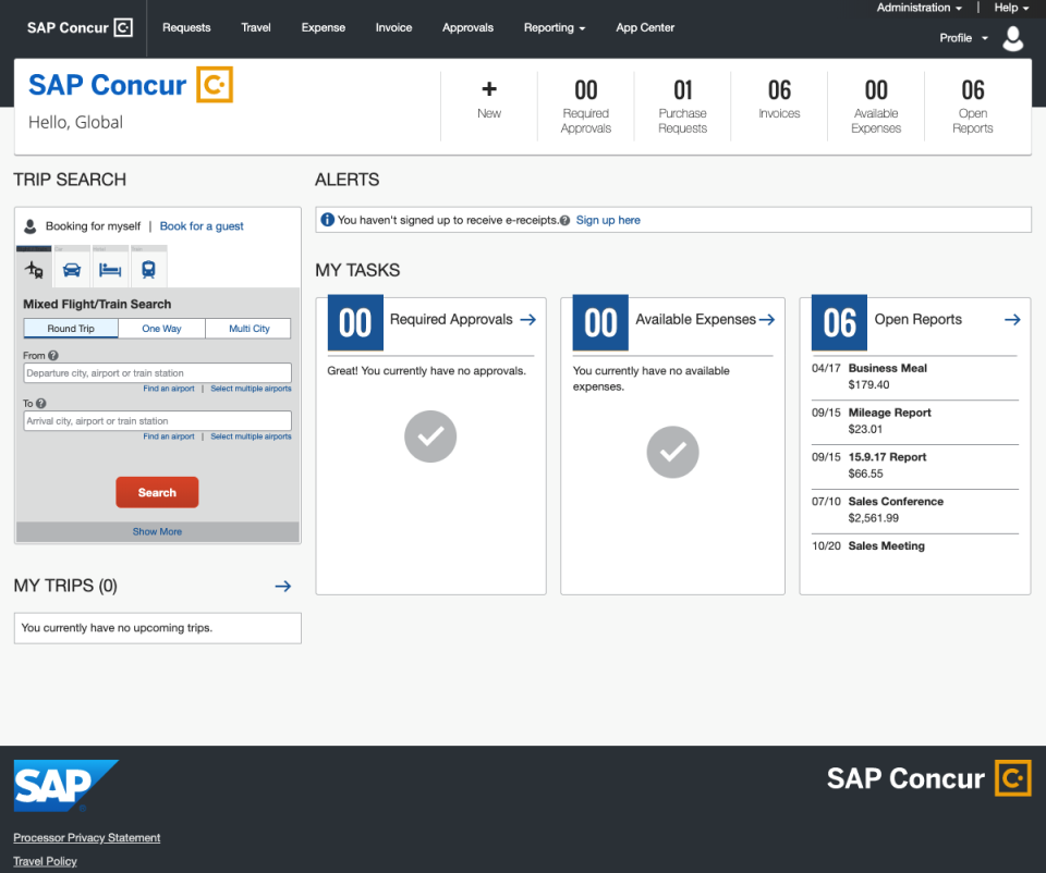 SAP Concur