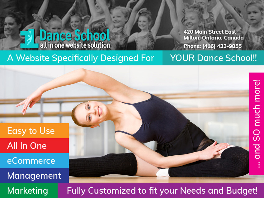1 Dance School Website