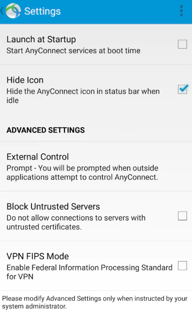 Cisco AnyConnect характеристики